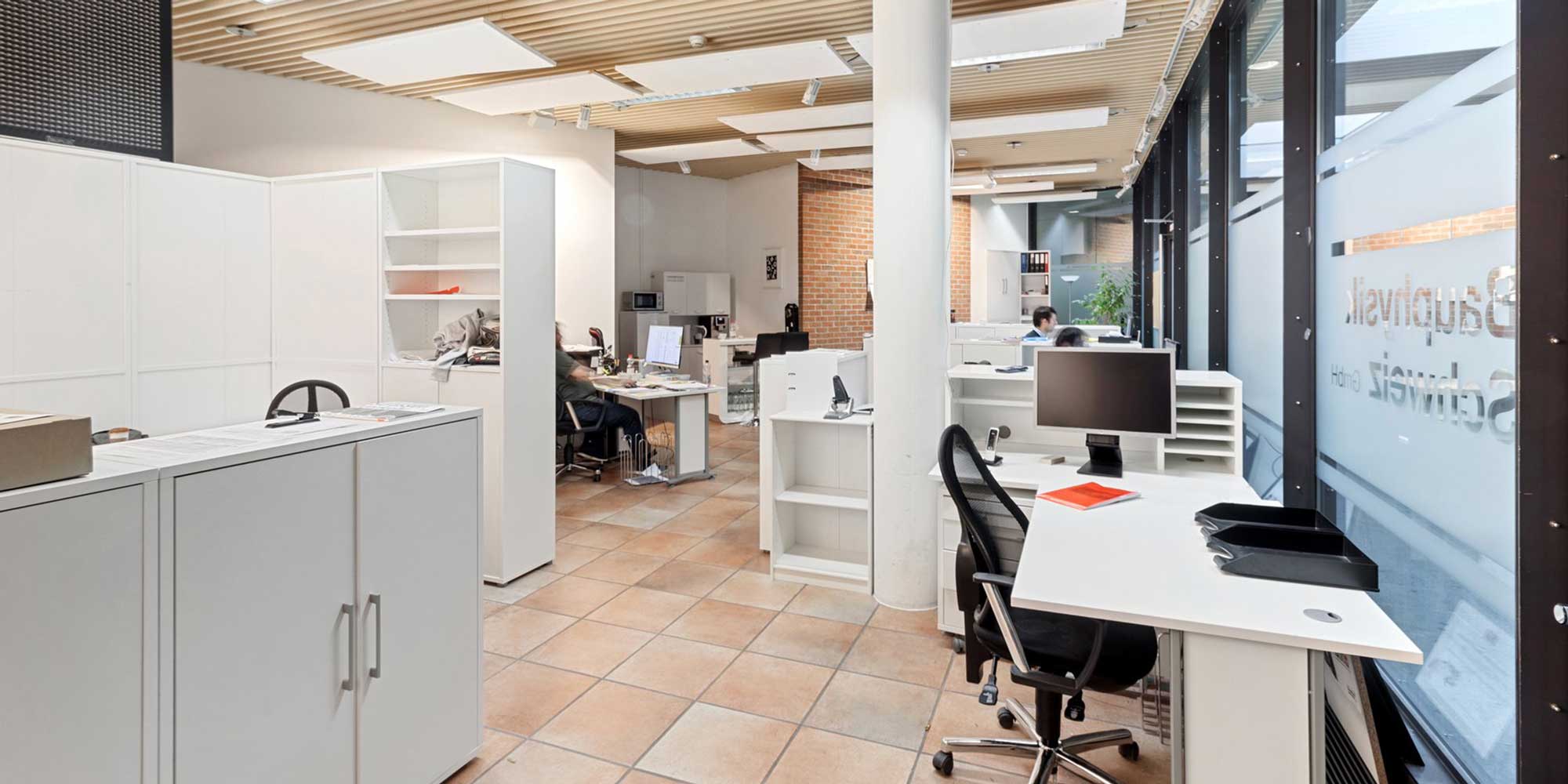 Helle und flexibel mietbare Büroflächen